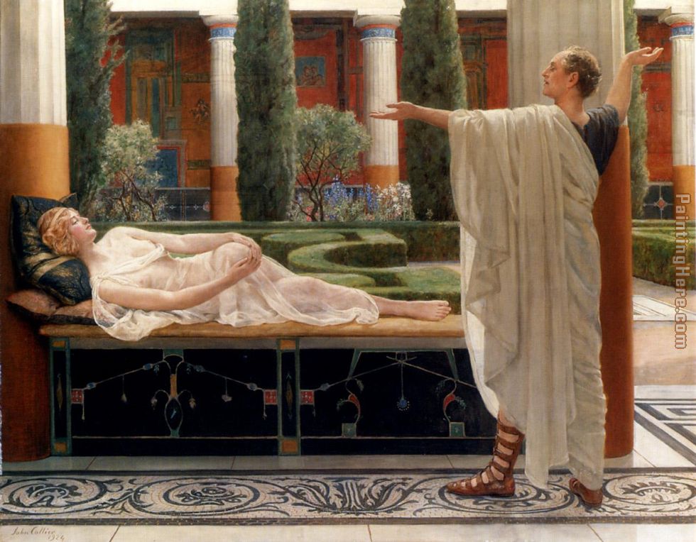 John Collier Horace and Lydia